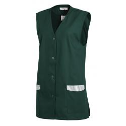 Damen -  Kasack ohne Arm 515 von LEIBER / Farbe: bottle green / 65 % Polyester 35 % Baumwolle - | MEIN-KASACK.de | kasac