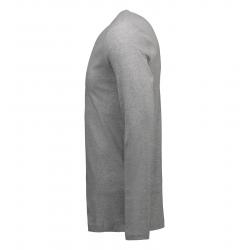 Interlock Herren T-Shirt | Langarm| 0518 von ID / Farbe: grau / 100% BAUMWOLLE - | MEIN-KASACK.de | kasack | kasacks | k