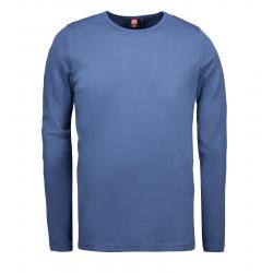 Interlock Herren T-Shirt | Langarm| 0518 von ID / Farbe: indigo / 100% BAUMWOLLE - | MEIN-KASACK.de | kasack | kasacks |