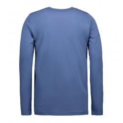 Interlock Herren T-Shirt | Langarm| 0518 von ID / Farbe: indigo / 100% BAUMWOLLE - | MEIN-KASACK.de | kasack | kasacks |