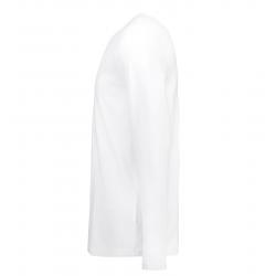 Interlock Herren T-Shirt | Langarm| 0518 von ID / Farbe: weiß / 100% BAUMWOLLE - | MEIN-KASACK.de | kasack | kasacks | k