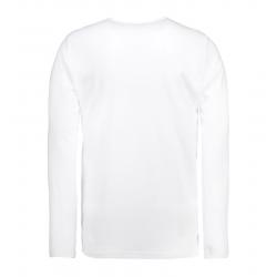 Interlock Herren T-Shirt | Langarm| 0518 von ID / Farbe: weiß / 100% BAUMWOLLE - | MEIN-KASACK.de | kasack | kasacks | k