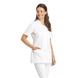 Damen -  Hosenkasack 2505 von LEIBER / Farbe: weiß / 50% Baumwolle 50% Polyester - | MEIN-KASACK.de | kasack | kasacks |