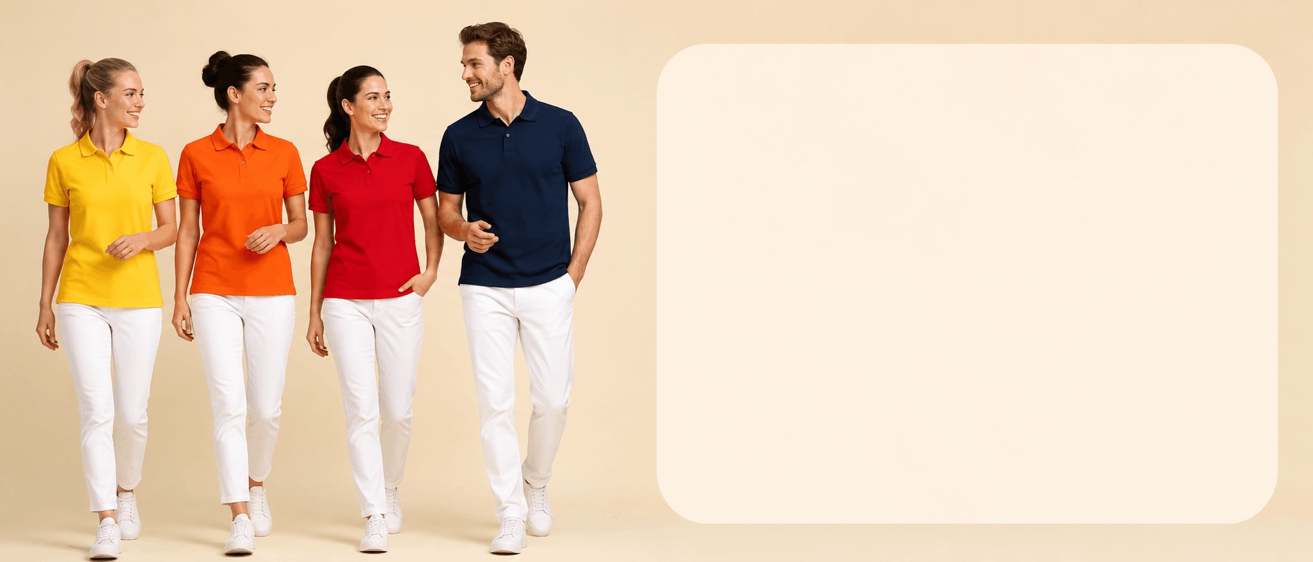 Arbeits-Poloshirts für Pflege, Praxis und Empfang
