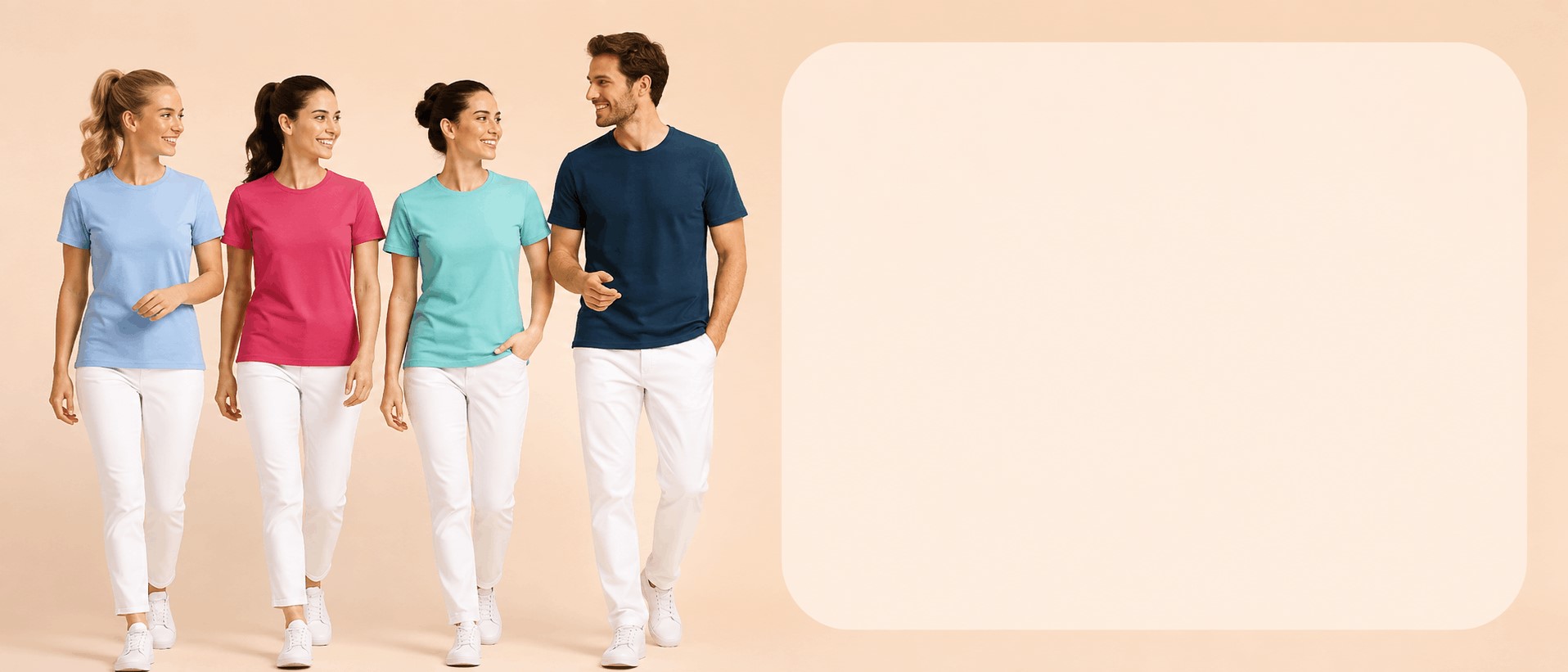 Arbeits-T-Shirts für Pflege, Praxis, Empfang und medizinische Einrichtungen