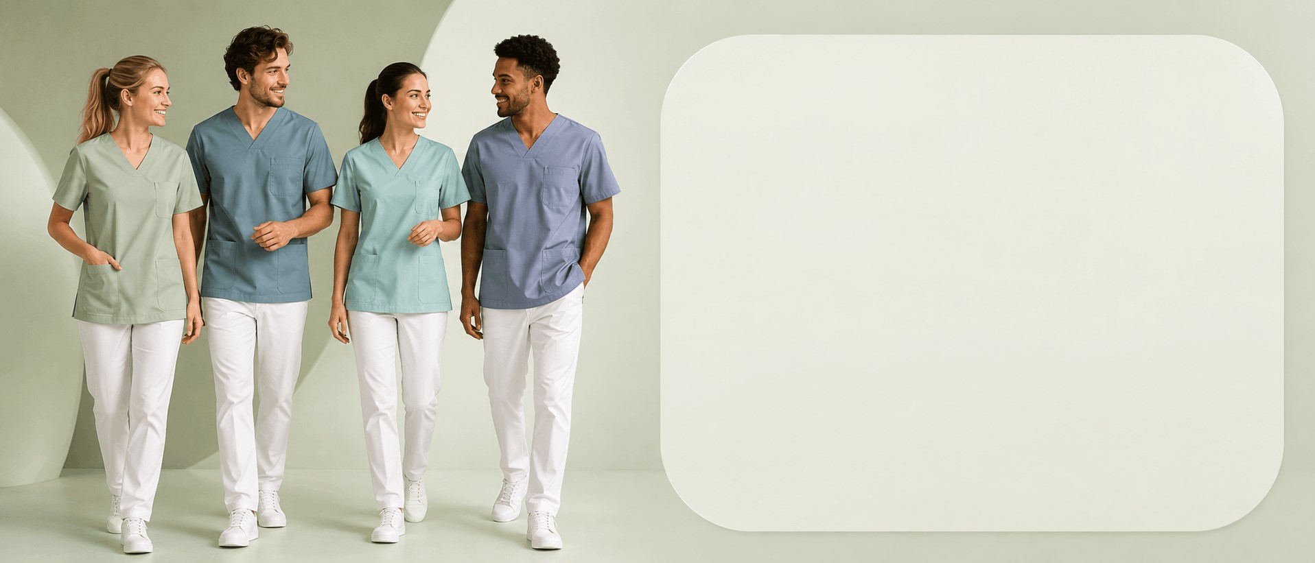 TENCEL-Kasacks für Pflege, Praxis und medizinische Einrichtungen