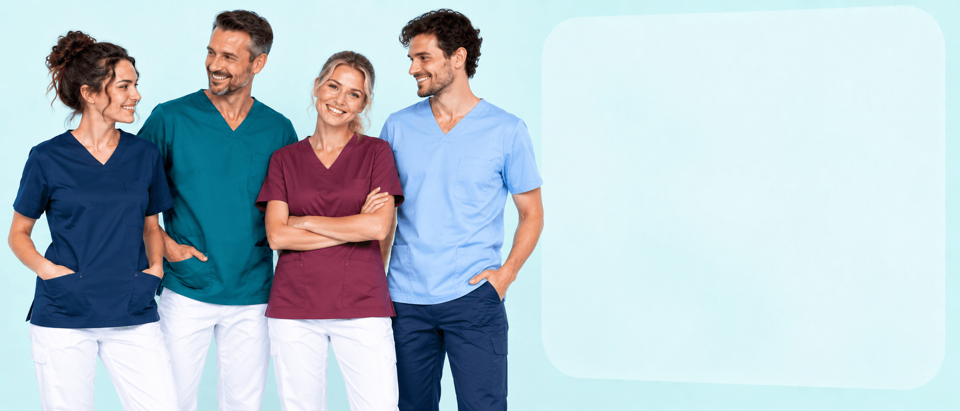 Bügelfreie Kasacks für Pflege, Praxis und medizinische Einrichtungen