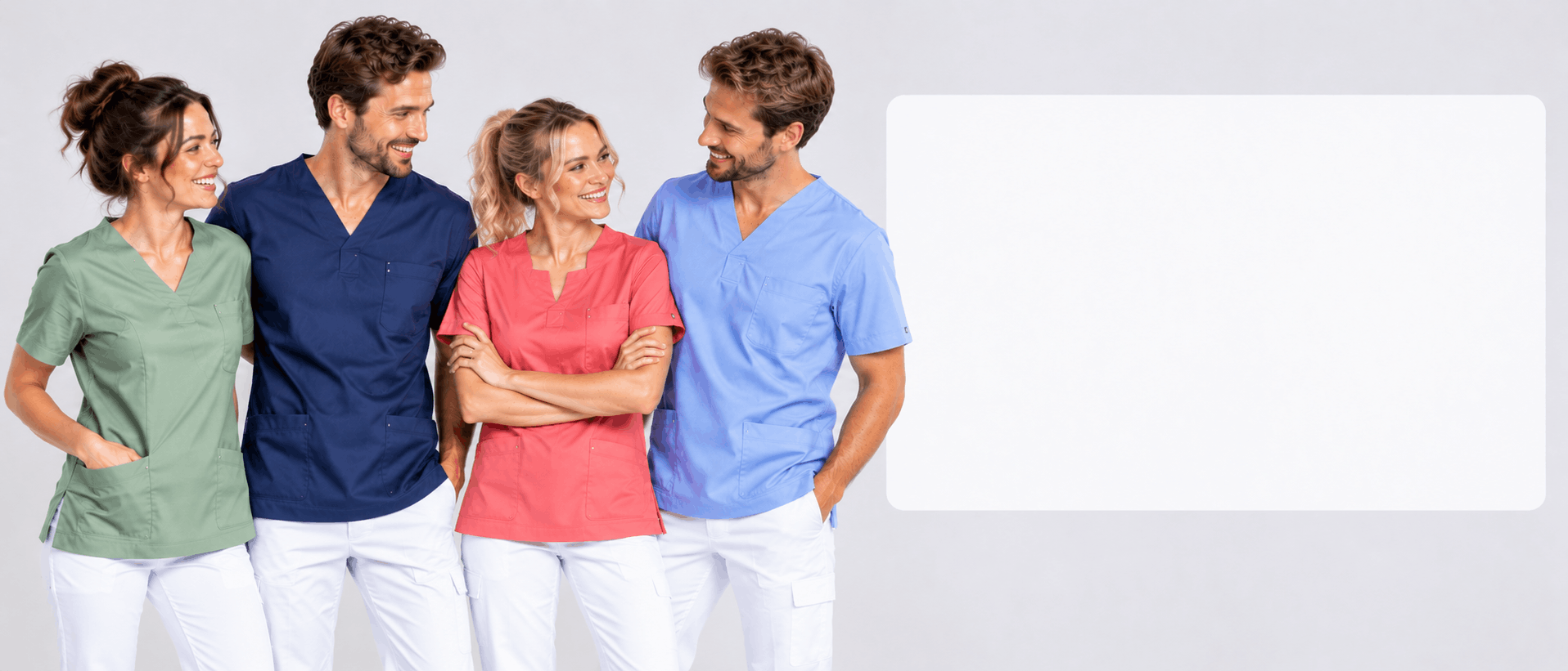 Kazak für Damen und Herren in Pflege, Praxis und medizinischen Einrichtungen