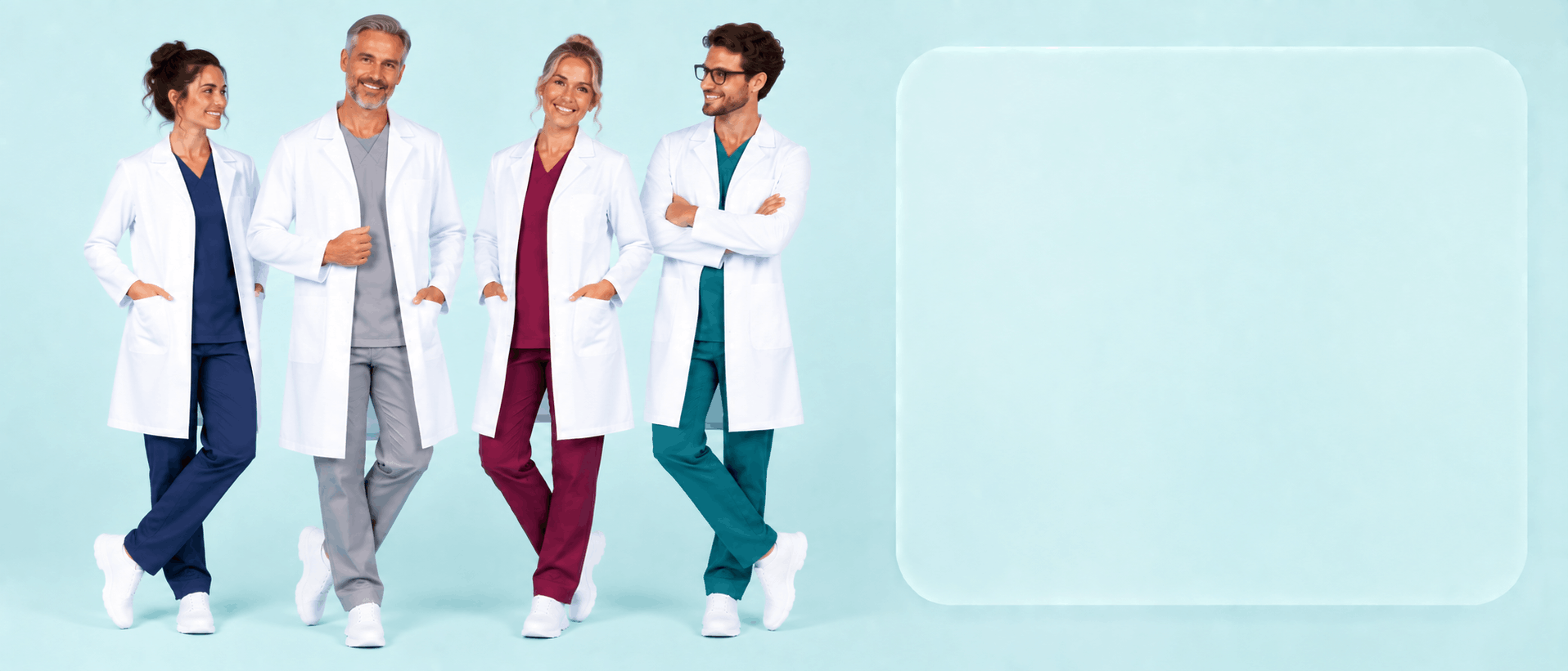 Laborkittel aus 100% Baumwolle für Praxis, Klinik, Labor und medizinische Einrichtungen
