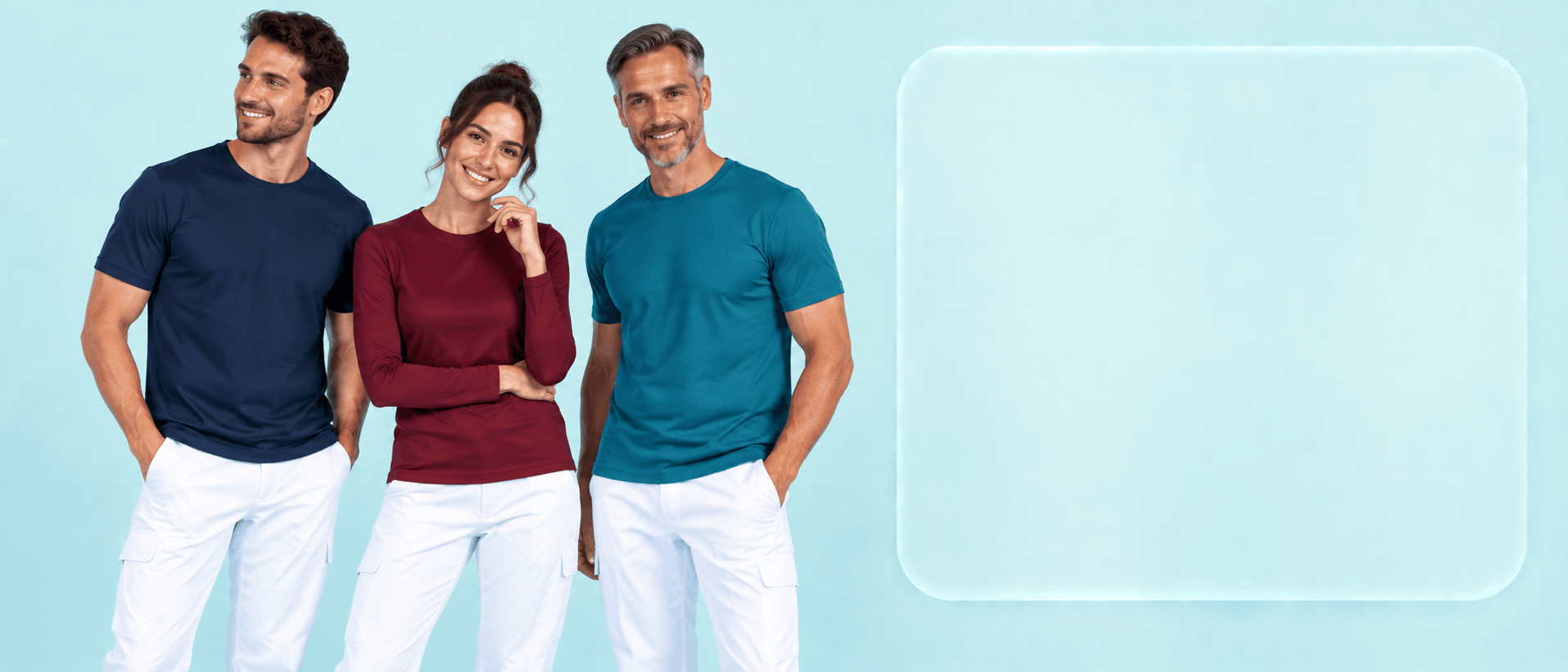 EXNER T-Shirts für Pflege, Praxis und medizinische Einrichtungen