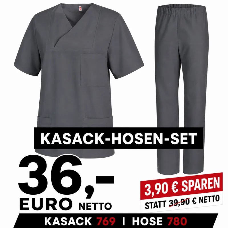 Kasack-Hosen-Set 769 und 780 komplett in Anthrazit