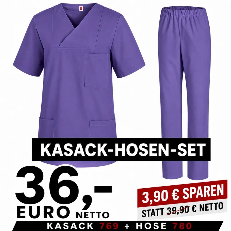 Kasack-Hosen-Set 769 und 780 komplett in Lila