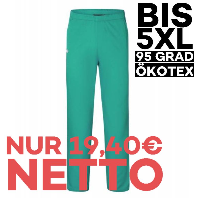 HERRENHOSE - ESSENTIAL HM 14 VON KARLOWSKY / FARBE: SMARAGDGRÜN