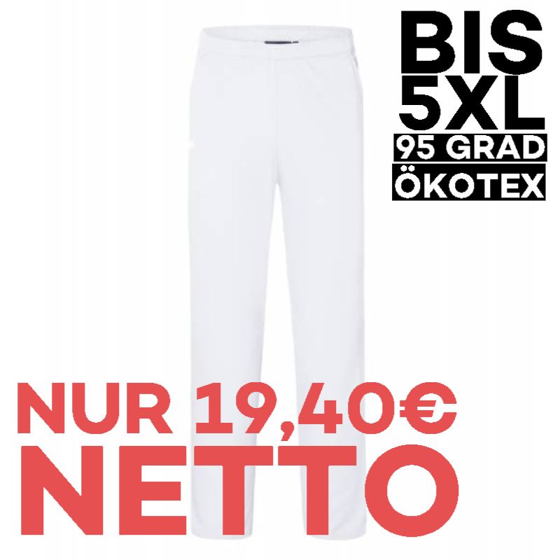 HERRENHOSE - ESSENTIAL HM 14 VON KARLOWSKY / FARBE: WEISS